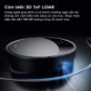 Robot hút bụi lau nhà Roborock Saros 10R (Đen)